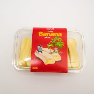 KREM BANANA  BIJELA B&J 300 G PVC 12/1 # 63