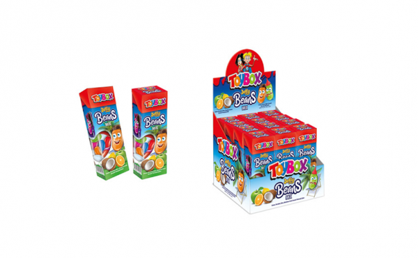TOYBOX JELLY BEANS MIX 25 GR 12/1 KOMAD