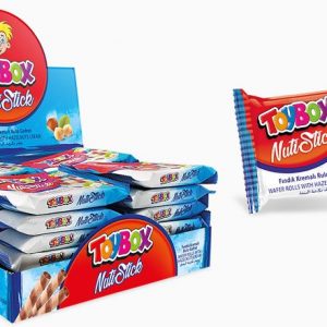 TOYBOX NUTI STICK 20 GR 24/1 PAKET  6# WAFER ROLLS 52#