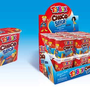 TOYBOX CHOCO STICK 56 GR 12/1 PAKET 6  paleta 48#