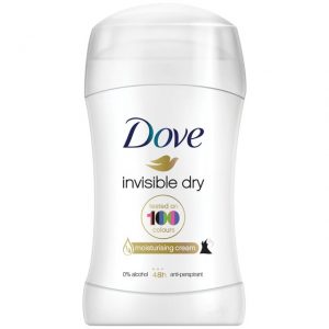DOVE DEO STICK 40 ML W INVISIBLE DRY