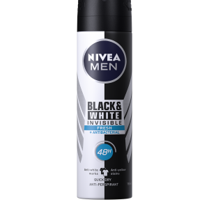 NIVEA DEO 150 ML BLACK˛&WHITE