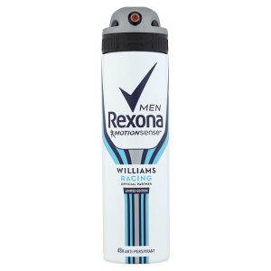 REXONA DEO 150 ML M WILLIAMS RACING  6/1