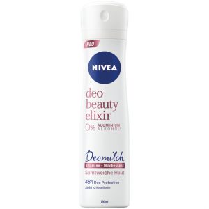 NIVEA DEO 150 ML W BEAUTY ELIXIR 0% deomilch