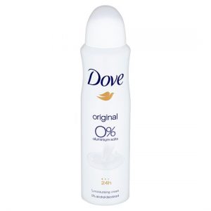 DOVE DEO 150 ML W ORGINAL ALU FREE