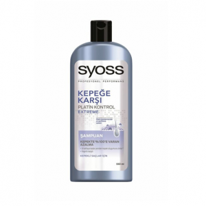 SYOSS ŠAMPON 550 ML PLATIN ANTI-DANDRUFF 6/1