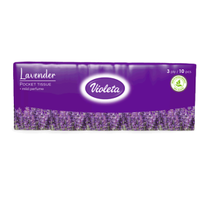 VIOLETA PAPIRNE MARAMICE LAVANDA 10/1 3 SLOJA 24#