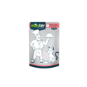 HRANA ZA MAČKE SA TELETINOM 80 G 24/1 MASTER